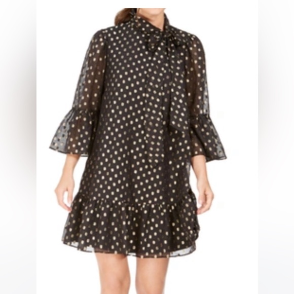 Calvin Klein Dresses & Skirts - Calvin Klein black and gold dress